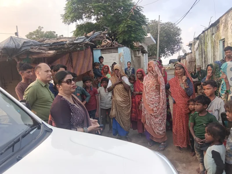 60 दिवसीय मेगा जागरूकता अभियानः ग्राम हातौद की आदिवासी बस्ती में विधिक साक्षरता शिविर आयोजित
